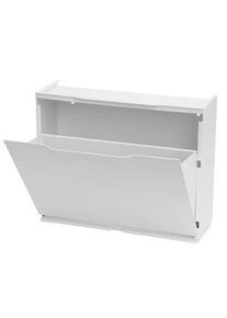 Sapateira em resina 51x17x41cm. Branco