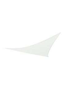 Toldo poliéster triangular Aktive Garden color blanco m