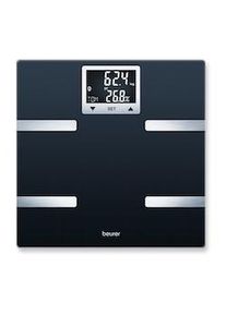Beurer bascula diagnostica bluetooth tamaño xl, negra bf720 bt