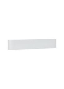 Sulion Aplique Klee, led 16w con luz bidireccional en acabado blanco mate. Temperatura de color: 3000 K, IP: 20, ancho 300mm