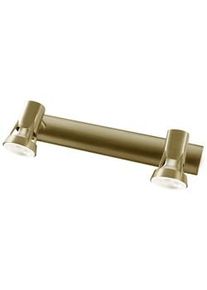 Sulion Aplique Kody, con 2 focos orientables en acabado cuero viejo.Casquillo 2 x GU10, potencia 25W, IP23, ancho 310mm