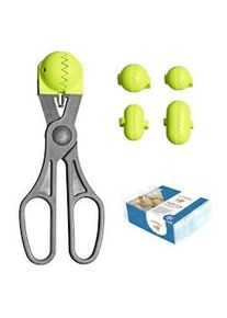 Pack Utensilio Multiusos Con 4 Moldes Intercambiables Color Pistacho + 20 Bandejas De Conservación - La Croquetera: Patentado Y Fabricado En España