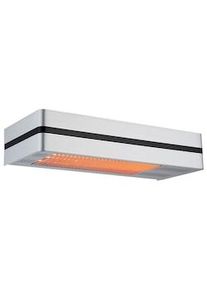 Sined Caldo Ira Inox 2000 Riscaldatore a Infrarossi Da Patio Con 2000w Regolabile Argento