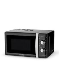 SCHNEIDER SMW20VMB Microondas Vintage 20 Litros 700W Color Negro