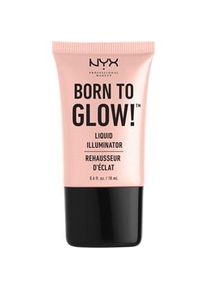 Nyx Cosmetics NYX Professional Makeup Gesichts Make-up Highlighter Born To Glow Liquid Illuminator Nr. 01 Sunbeam