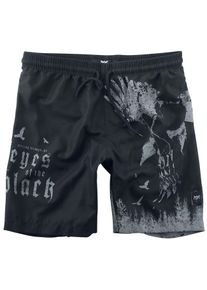 Black Premium by EMP Badeshorts mit Print Black Premium Badeshorts schwarz