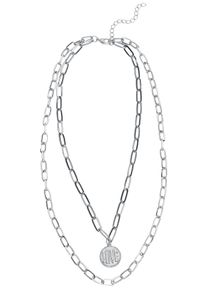 Urban Classics Love Basic Necklace Halskette silberfarben