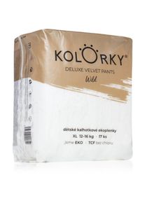 Kolorky Deluxe Velvet Pants Wild disposable nappy pants size XL 12-16 Kg 17 pc