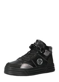 TT. BAGATT Dames Sneakers hoog 'Blu' zwart / zilver 36
