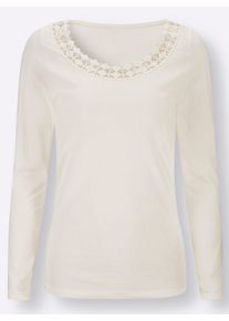 wäschepur Damen Blazershirt in champagner ,Größe 38, Witt, 50% Baumwolle, 50% Modal