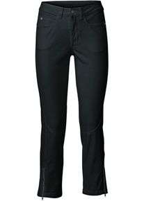 Heine Damen Röhrenhose mit Bauchweg-Einsatz vorn in schwarz ,Größe 48, Witt, 98% Baumwolle, 2% Elasthan. Miedereinsatz: 85% Polyamid, 15% Elasthan