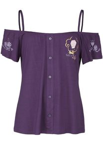 Tangled - Disney T-shirt - Rapunzel - Tangled - S tot M - voor Vrouwen - lila