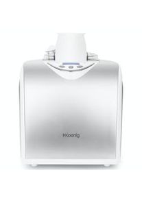 H.Koenig HF180 Macchina per Fare Gelati Artigianali e Sorbetti Professionali, Frigorifero Con Compressore, Preparazione 30 Minuti, LCD, Cella Frigo