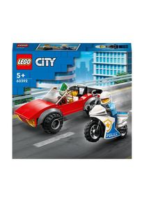 Lego City 60392 Verfolgungsjagd mit dem Polizeimotorrad