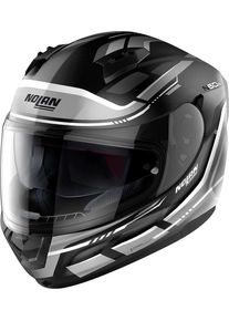 Nolan N60-6 Lancer, integraalhelm , kleur: Mat Zwart/Wit/Lichtgrijs , maat: XS