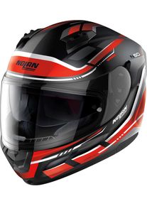 Nolan N60-6 Lancer, integraalhelm , kleur: Mat Zwart/Rood/Wit , maat: L