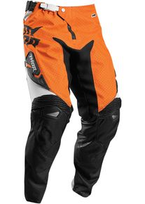 Thor Fuse Air Dazz, pantaloni tessili per bambini , colore: Bianco/Arancione , dimensione: 22