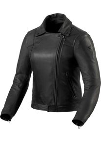 Revit Liv, leren jas vrouwen , kleur: zwart , maat: 38