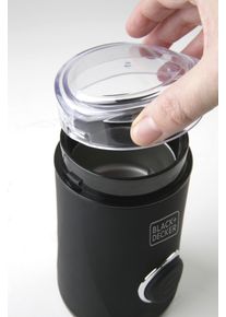 Black & Decker Black + Decker Kaffeemühle »bxcg150e/-es9080010e«, 150 W schwarz, Innenbehälter und Messer aus hochwertigem Edelstahl