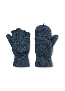 Tchibo - Strickfleece-Klappf&auml;ustlinge - Dunkelblau - Kinder - Gr&ouml;&szlig;e: 110-128