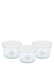 Set van 3 glazen voor HotStone1 incl. siliconen deksel