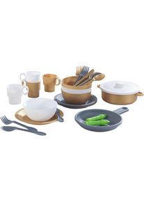 KidKraft® -Küchenset »Küchen-Spielset, Modern Metallics« bunt, Spielset für die Kinderküche aus robustem Kunststoff