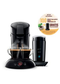 Philips Senseo Kaffeepadmaschine »Original hd6553/65«, Inkl. Milchaufschäumer Wert: 79,99 schwarz, Samtiger Milchschaum für Ihren Lieblingskaffee...