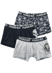 The Punisher Boxers - Skull - Spray - S tot 4XL - voor Mannen - meerkleurig