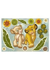 Wandtattoo Kinderzimmer Disney - Der König der Löwen - Simba und Nala
