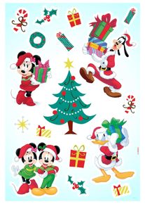 Wandtattoo Mickey Christmas Presents