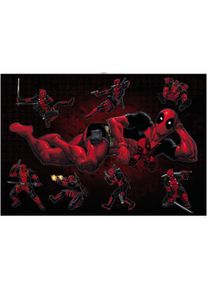 Wandtattoo Deadpool Posing