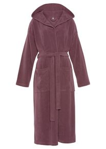 Vivance Dames Badjas lang ' Dreams' mauve M