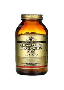 Solgar, Glucosamine Chondroitin MSM mit Ester-C, 180 Tabletten (441,03 EUR pro kg)