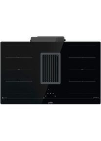 Gorenje Kochfeld Mit Dunstabzug »het949bsc« schwarz, Flex Induktions-Kochfeld
