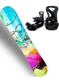 Trans Snowboard » Ltd Woman Multicolor 21/22«, (Set) bunt, Größe 146, Mittelweicher Flex mit einer Flex Rate von 4 auf einer Skala bis 10. Es ist...