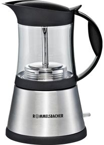 Rommelsbacher Espressokocher »Eko 376/G«, Aus Hitzebeständigem Glas grau, Kanne aus hitzebeständigem Glas