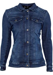 Rusty Stitches Dolly, blouse/textiel jasje vrouwen , kleur: blauw , maat: 44
