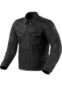 Revit Trucker, textieljas , kleur: zwart , maat: L