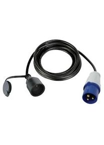 Perel Cable con enchufe hembra a enchufe macho cee - 3 m - toma de tierra de espiga