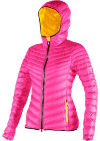 Dainese Calipso Down, textile jacket women , color: Pink/Yellow , size: XS
