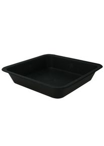 Square Saucer Black 33,5 x 33,5 cm