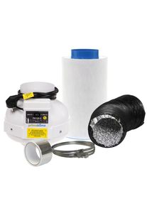 Extraction Kit Carbon Active 400m&sup3;/h &Oslash;125mm