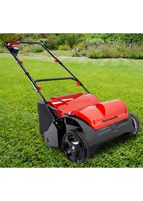 Hanseatic Elektro-Vertikutierer / Lüfter »Erv 1201-31« rot , 1200 Watt Turbo Power Motor