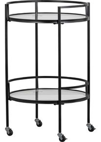 BePureHome Rollwagen »Zora« schwarz, Größe B/H/T: 50 cm x 79 cm x 50 cm B/H/T: 50 cm x 79 cm x 50 cm , Luxus-Trolley auf Rädern