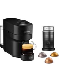 Nespresso Kapselmaschine »Vertuo Pop env90.B Von Delonghi«, Inkl. Aeroccino Milchaufschäumer Im Wert Von 75,- Uvp schwarz, 5 unterschiedliche...