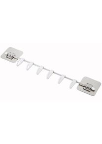 Kitchen Utensil Adhesive Rack & Hooks Set - 1 or 2