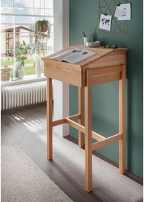 Wohn[Glück]Lich By Infantil Wohnglücklich By Infantil Stehpult »Victoria«, Massivholz beige, Größe H: 112 cm H: 112 cm , Stehpult mit Klappe und...