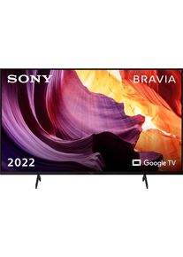 Sony Lcd-Led Fernseher »Kd43X80K«, 108 Cm/43 Zoll, 4k Ultra Hd, Smart-Tv-Google Tv schwarz, 108 cm (43"), Ultra HD 4K, Flat LCD-LED