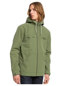 Quiksilver Parka »Waiting Period« grün, Größe S, Stoff: Polyester-Leinwandgewebe