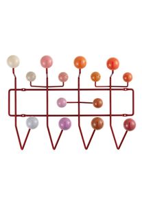 Eames Hang it all vestiaire rouge Vitra